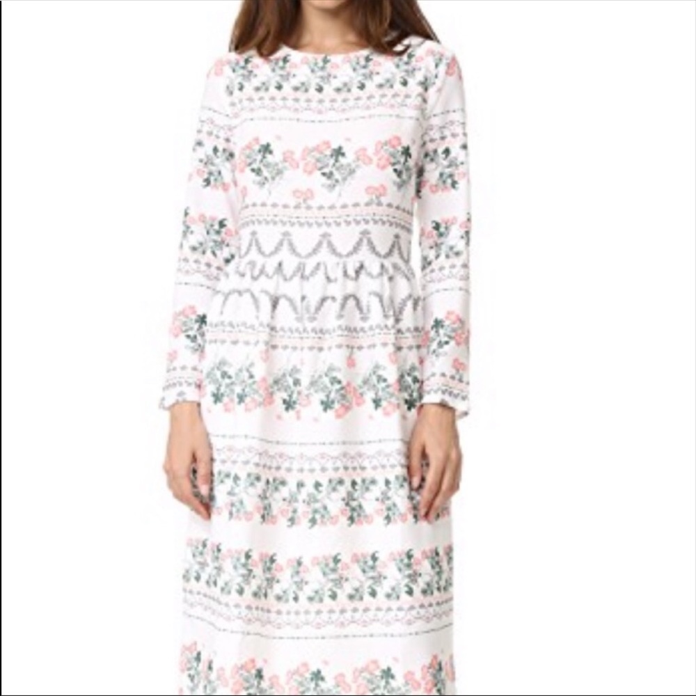 Endless Rose floral midi dress